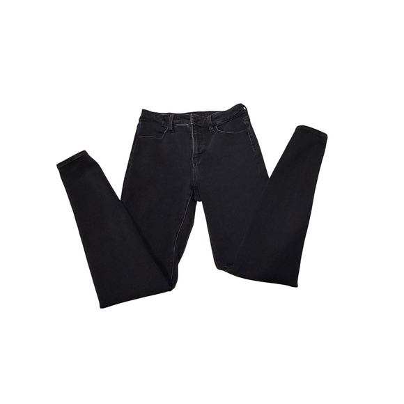 American Eagle Outfitters Denim - American Eagle The Dream Jean Super Skinny High Waisted Black Denim 6 Long